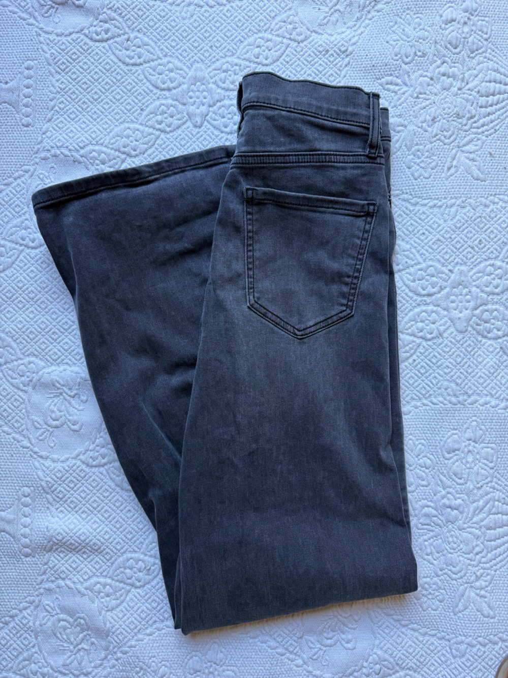 VICI Los Angeles Washed Black Wide Leg Jeans